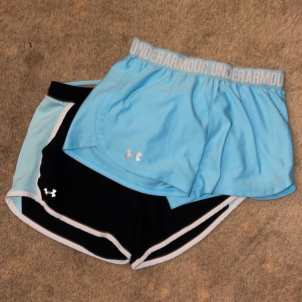 Under armor 2 for 1 shorts